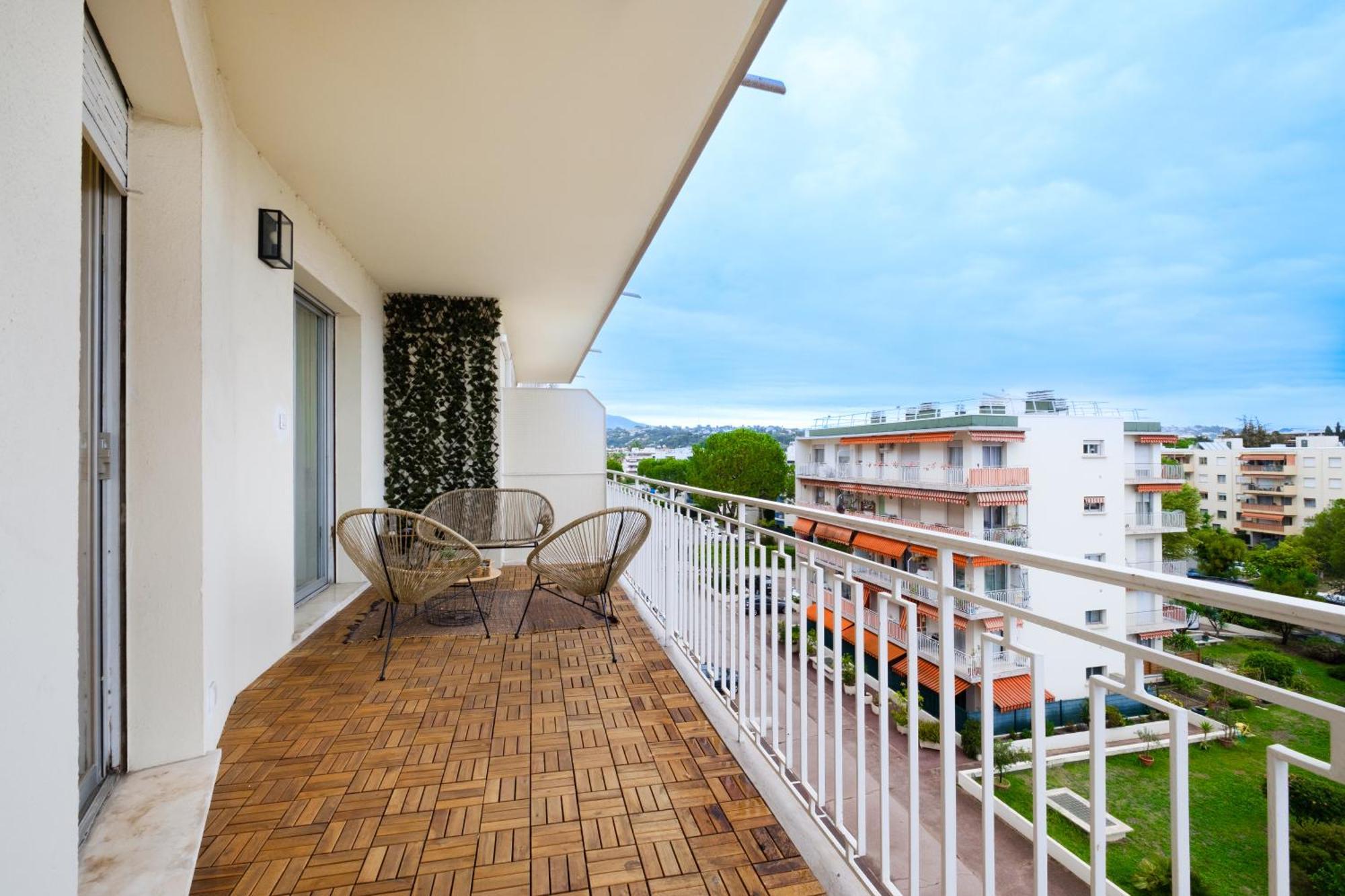 Le Millesime ~ Vue ~ Balcon ~ Parking Apartman Cagnes-sur-Mer Kültér fotó